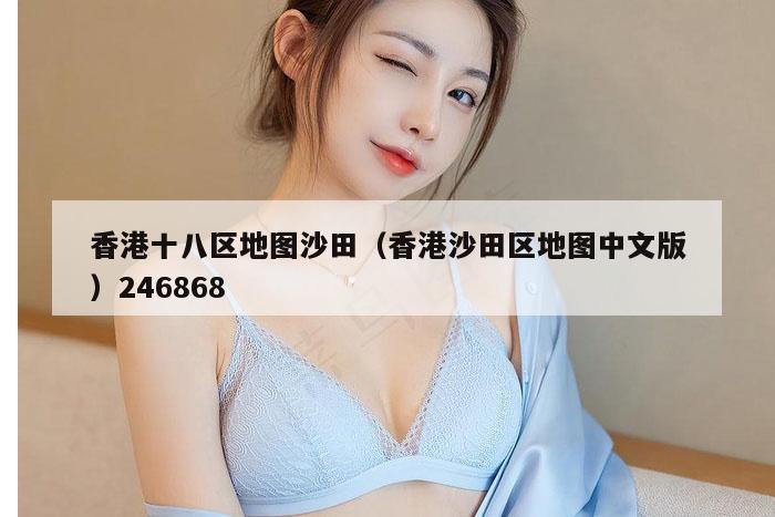 香港十八区地图沙田（香港沙田区地图中文版）246868